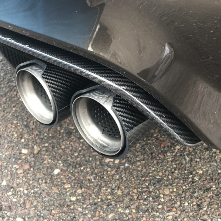 Carbon-Teile am BMW